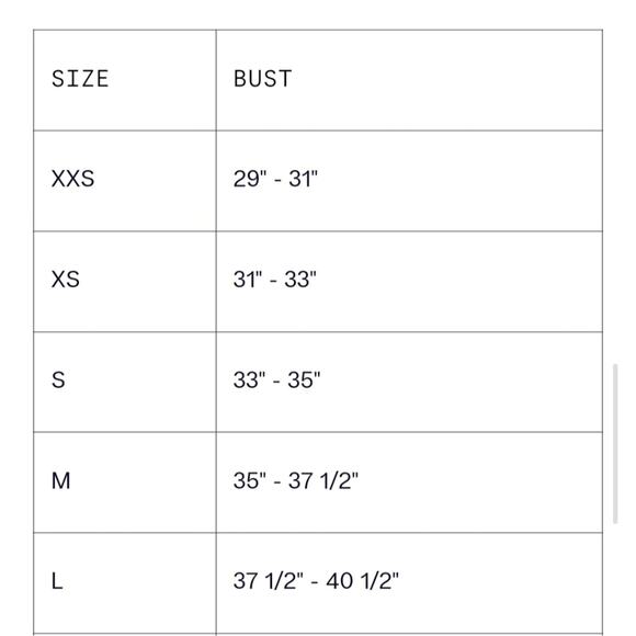 Girlfriend Collective FLOAT V-Neck Racerback Sports Bra Midnight Black Large NWT - Picture 12 of 12